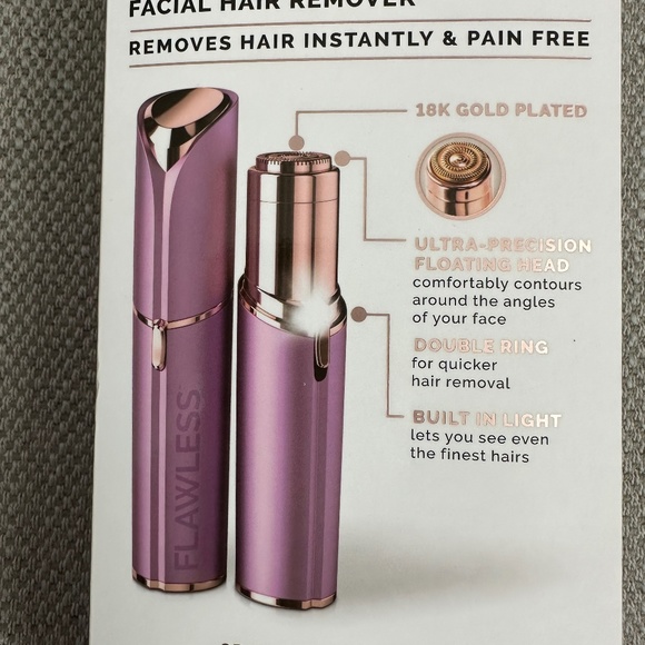 Finishing Touch Flawless Facial Hair Remover New - Picture 10 of 10